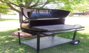 homemade charcoal grill design