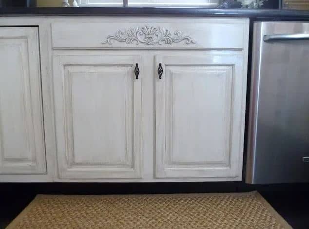 How to distress kitchen cabinets